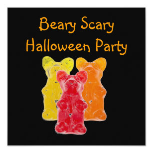 Gummy Bear Invitations Zazzle