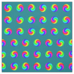 rainbow colors circles spotted pattern dots spots fabric