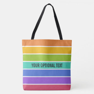 Rainbow Colors custom bags