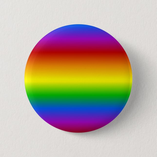 Rainbow Colors custom button (Front)