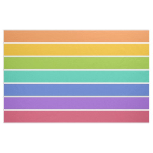Rainbow Colors custom fabric
