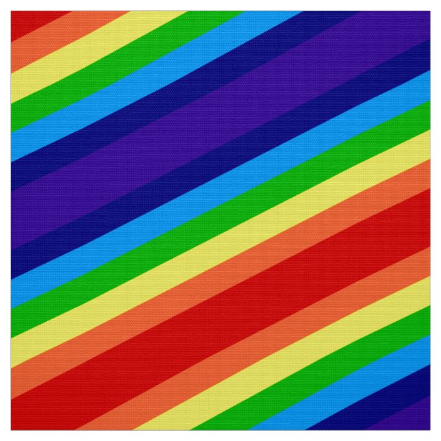 rainbow colors fabric (Swatch)