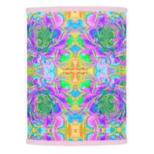 Rainbow Colors Fiesta Succulent Sedum Rosette Lamp Shade