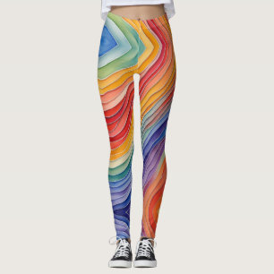 Rainbow Colors Leggings