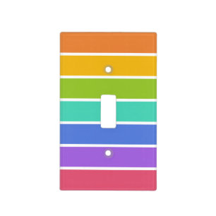 Rainbow Colors light switch cover