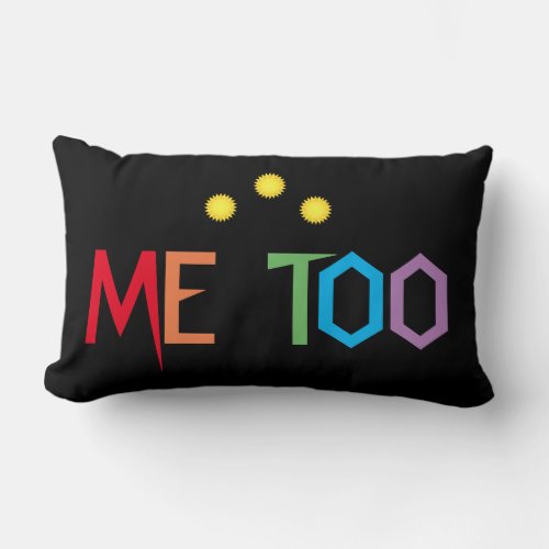 Rainbow Colors ME TOO Pillow