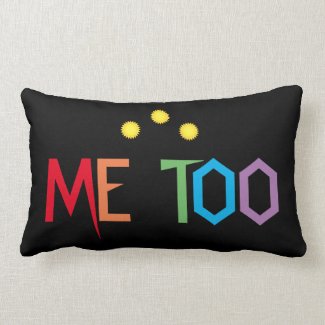 Rainbow Colors ME TOO Pillow