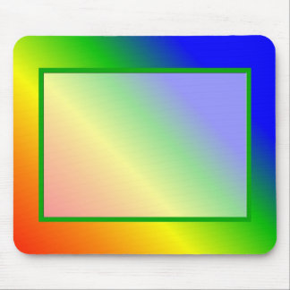 Rainbow Colors Mouse Pad