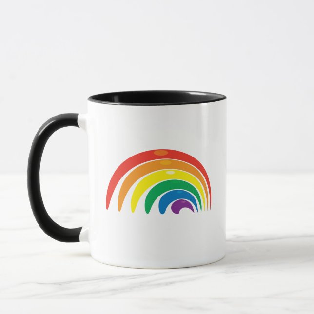 Rainbow Colors Mug (Left)