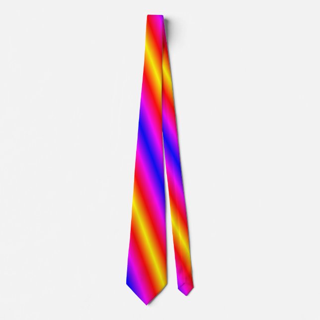 Rainbow Colors Neck Tie (Front)
