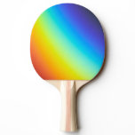 Rainbow Colors Ping Pong Paddle Rainbow Colors Ping Pong Paddle