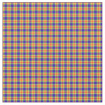 Rainbow Colors Plaid Tartan Pattern Fabric
