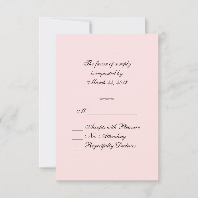 Rainbow Colors RSVP (Front)