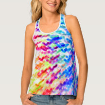 Rainbow Colors Splash water like Pattern