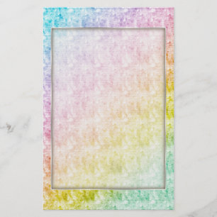 Rainbow Colors Stationery
