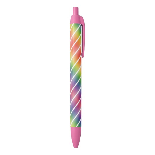 Rainbow Colors Template Blue Purple Green Pink Red Pen (Bottom (Vertical))