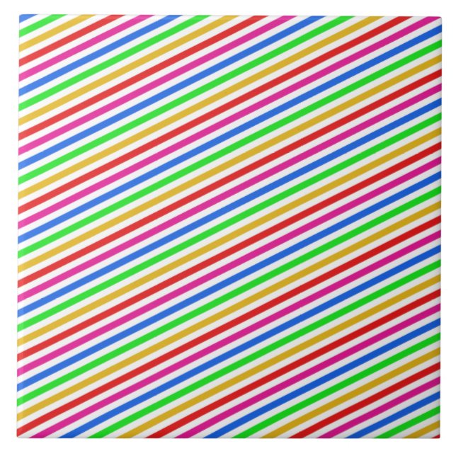 Rainbow Colors Tile (Front)