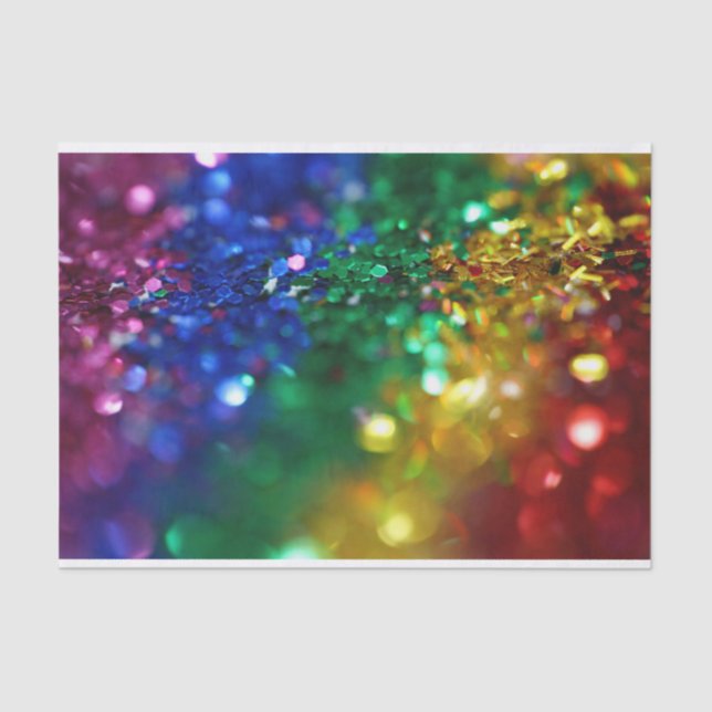 Rainbow Colors Tissue Paper (Front)