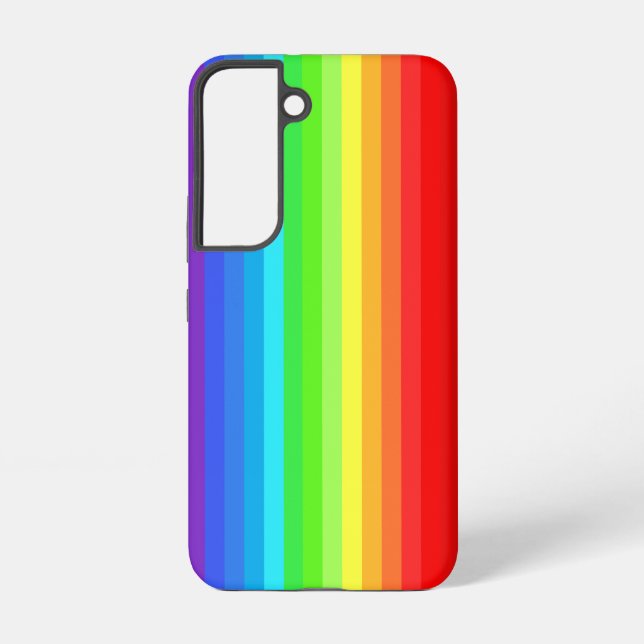 Rainbow Colors Your Samsung Galaxy or iPhone Case (Back)