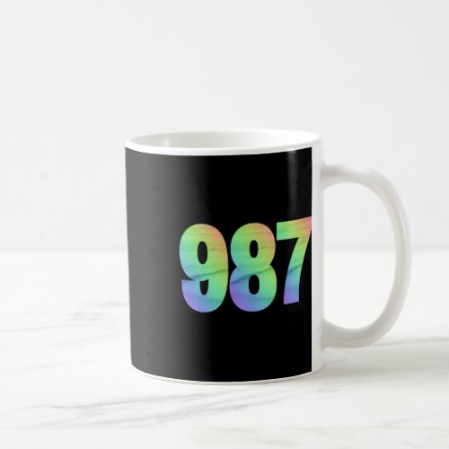 Rainbow Colour Number 987  Coffee Mug