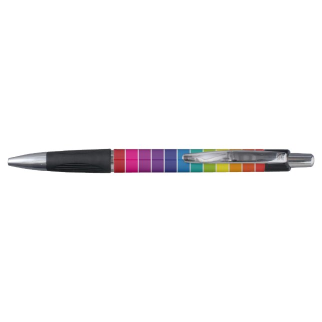 Rainbow Colours Design   Pen (Back)