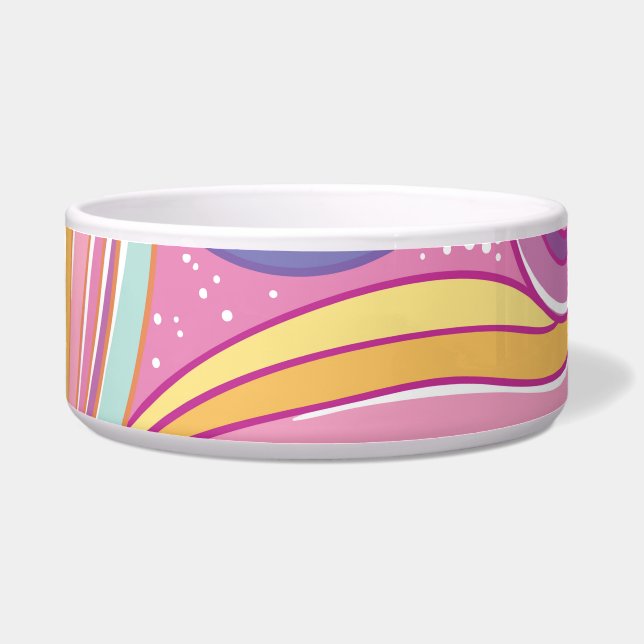 Rainbow Comet: Magical Dreamy Sky. Bowl (Front)