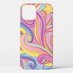 Rainbow Comet: Magical Dreamy Sky. iPhone 12 Case