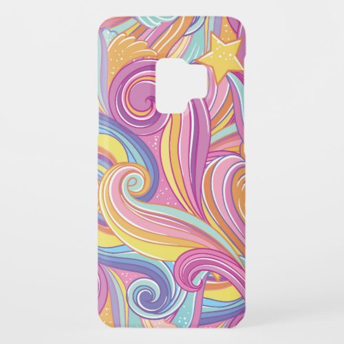 Rainbow Comet Magical Dreamy Sky Case_Mate Samsung Galaxy S9 Case