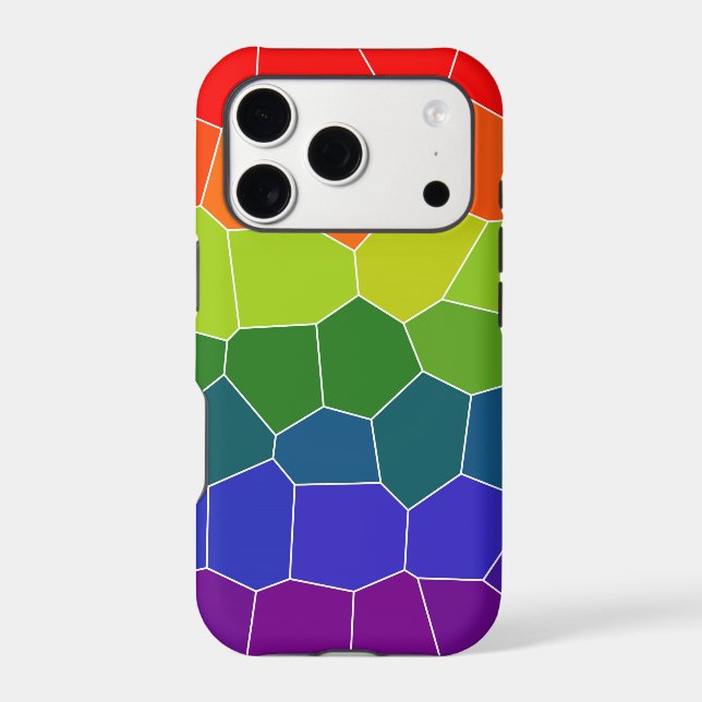 Rainbow COOL Pattern Iphone Case (Back)