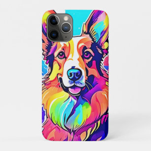 Rainbow Corgi: Pop Art Puppy Joy iPhone 11 Pro Case
