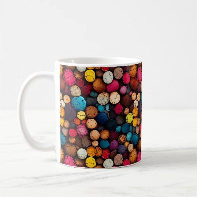 Rainbow Cork Mug (Left)
