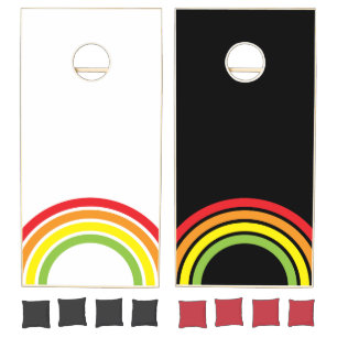 Rainbow Cornhole Cornhole Set