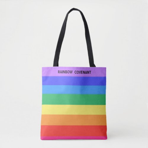 Rainbow Covenant Colors Tote Bag