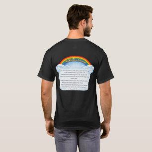 Rainbow Covenant Over Clouds T-Shirt