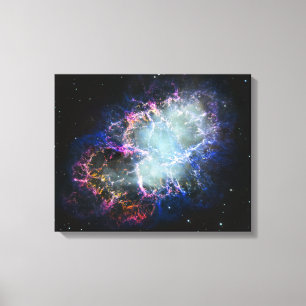Rainbow Crab Nebula 16x20 Canvas Print