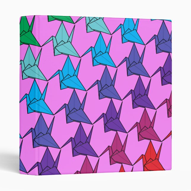 Rainbow cranes folder (Front/Spine)