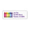 Rainbow Crayons Artist Art Supplies Teacher Pride