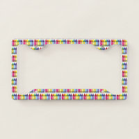 Rainbow Crayons Artist Art Supplies Teacher Pride