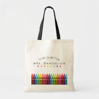 Rainbow Crayons Kindergarten Teacher Gift