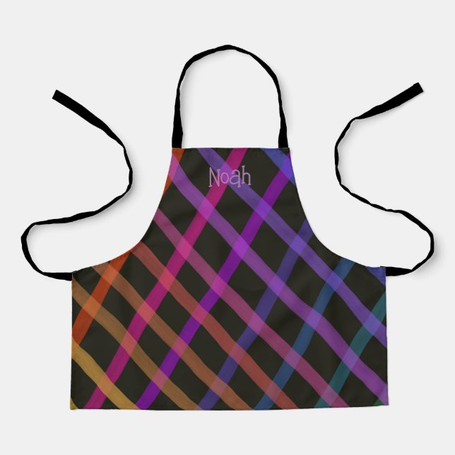 Rainbow CrissCross Apron (Front)