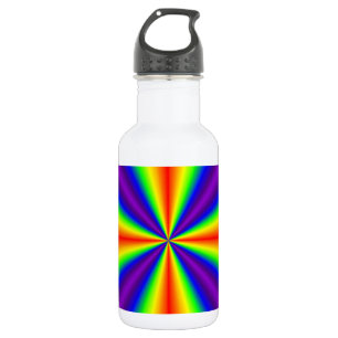 Rainbow Cross Glass Tumbler Stainless Steel Water Bottle