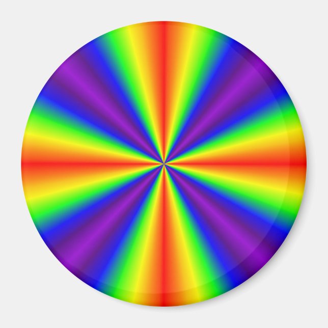 Rainbow Cross Magnet (Front)