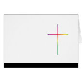 Rainbow cross minimal (Front Horizontal)