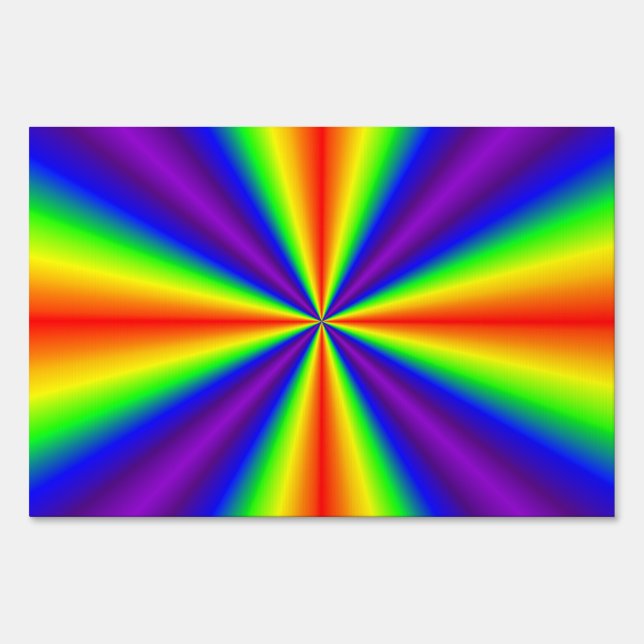Rainbow Cross Sign (Front)