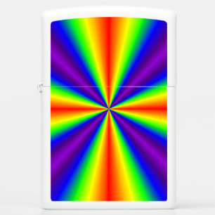 Rainbow Cross Zippo Lighter