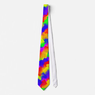 Rainbow Cubes Tie