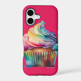 Rainbow Cupcake iPhone 17 Case