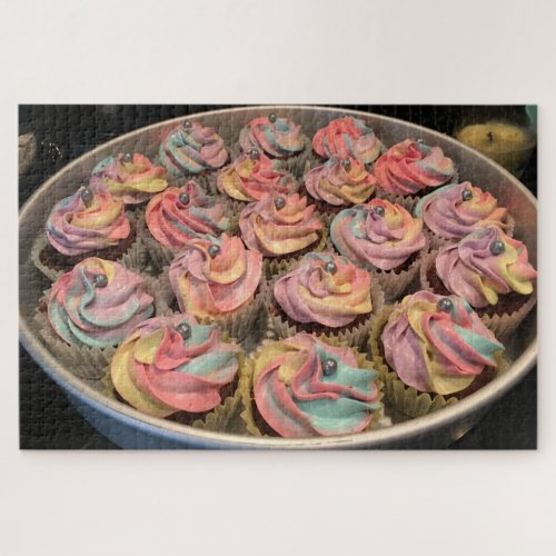rainbow cupcakes puzzle