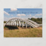 Rainbow Curve Bridge	on Route 66 in Kansas Postcard
