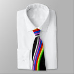 Rainbow Curve Tie at Zazzle